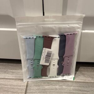 6 Colorful Silicone Watch Bands for Smartwatches